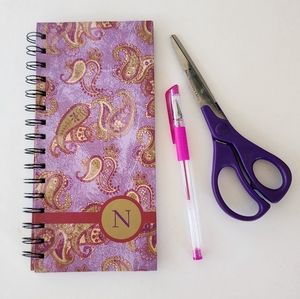 ✂ "N" Notebook Stationary Set